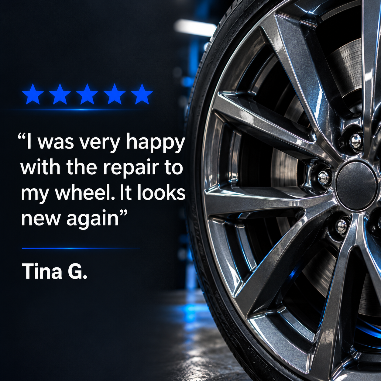 Customer testimonial — Tina G.
